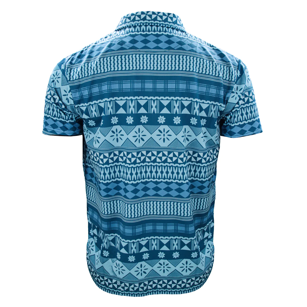 2024 Fiji Bati Rugby League Mens Button Up Polo - Image 4