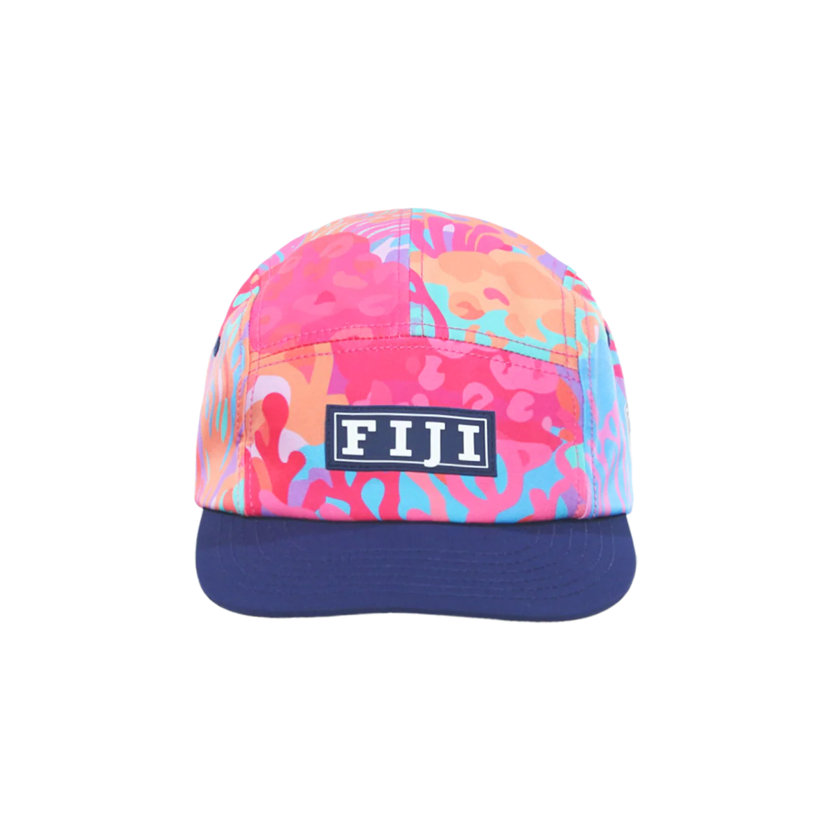 2025 Fiji Bati 5 Panel Hat - Coral