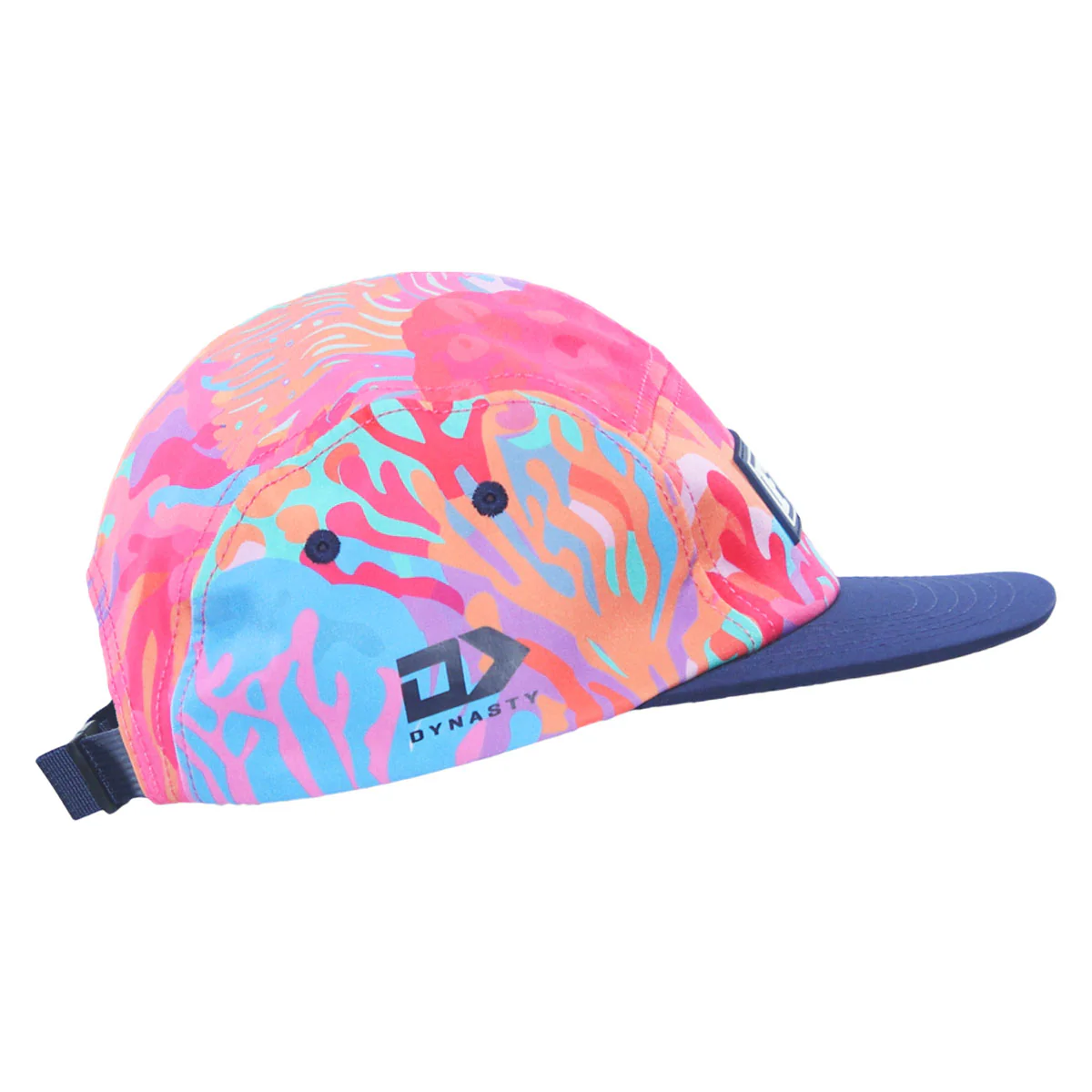 2025 Fiji Bati 5 Panel Hat - Coral - Image 2