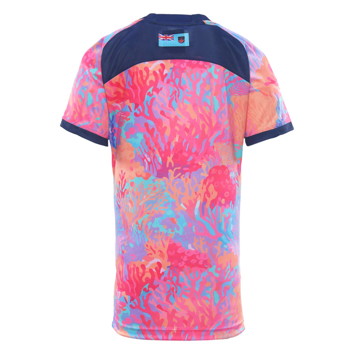 2025 Fiji Bati Junior Warm Up Tee - Coral - Image 4