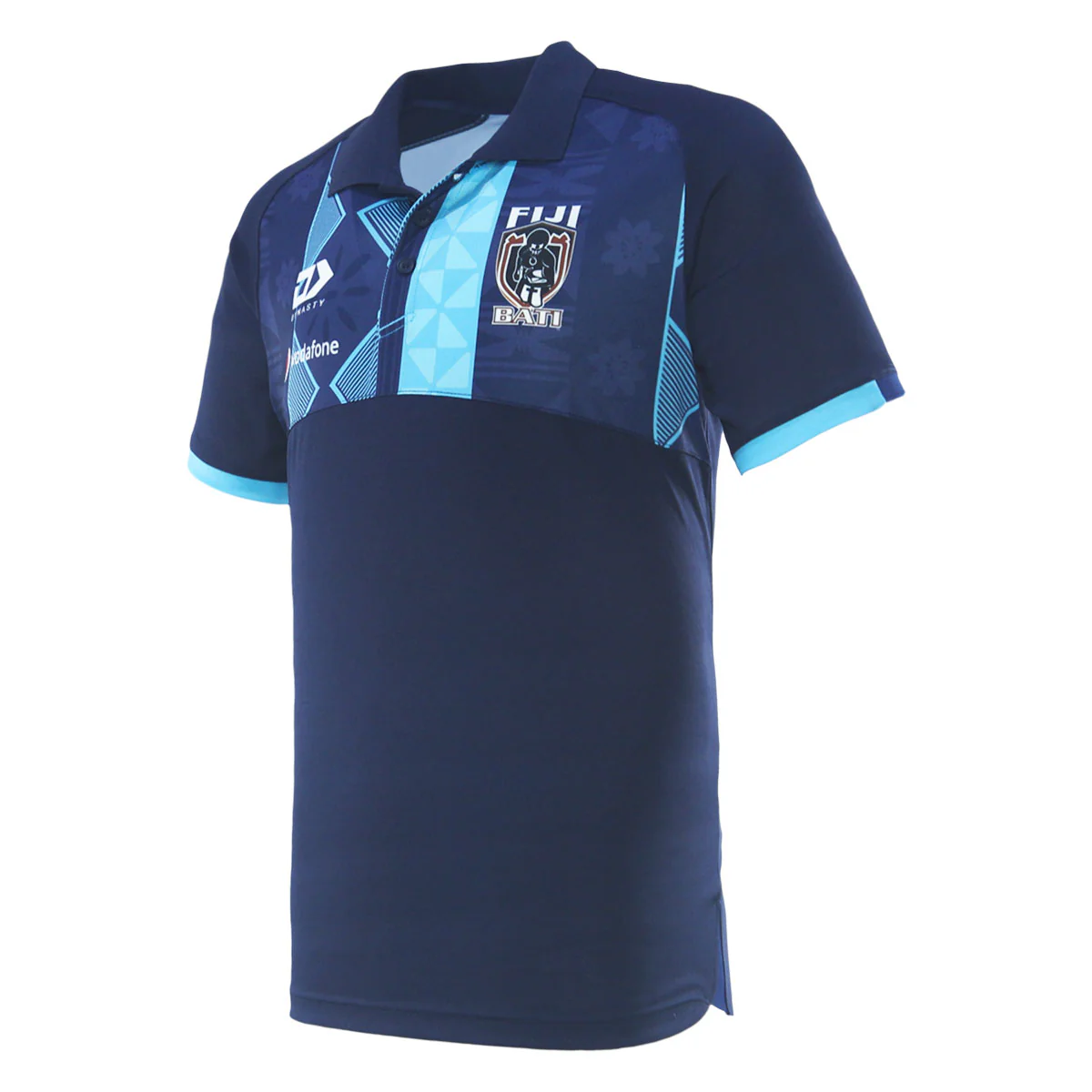 2025 Fiji Bati Mens Media Polo - Navy - Image 3