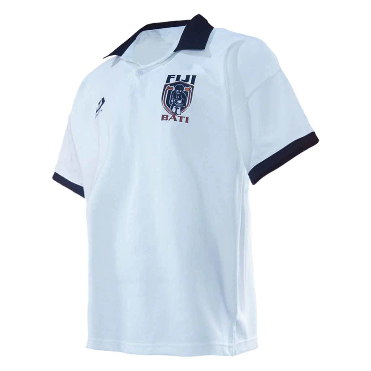2025 Fiji Bati Mens Oversized Polycotton Jersey - Black - Image 3
