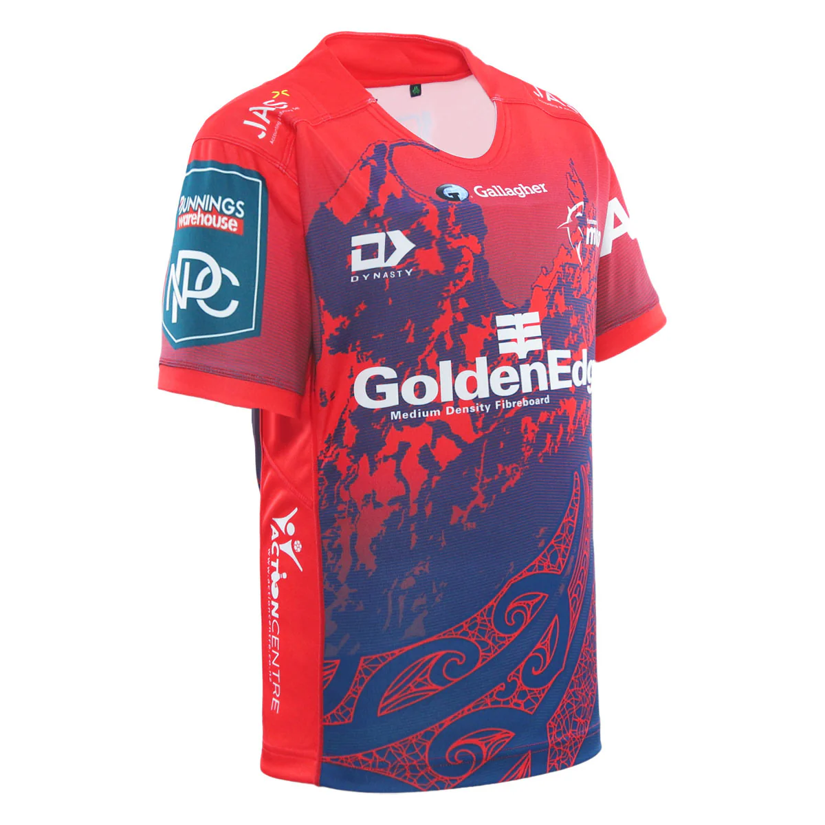 2025 Tasman Mako Junior Replica Home Jersey - Red - Image 3