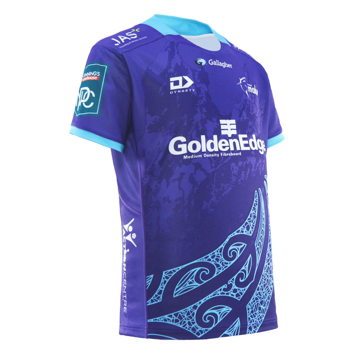 2025 Tasman Mako Mens Training Jersey - Purple - Image 2