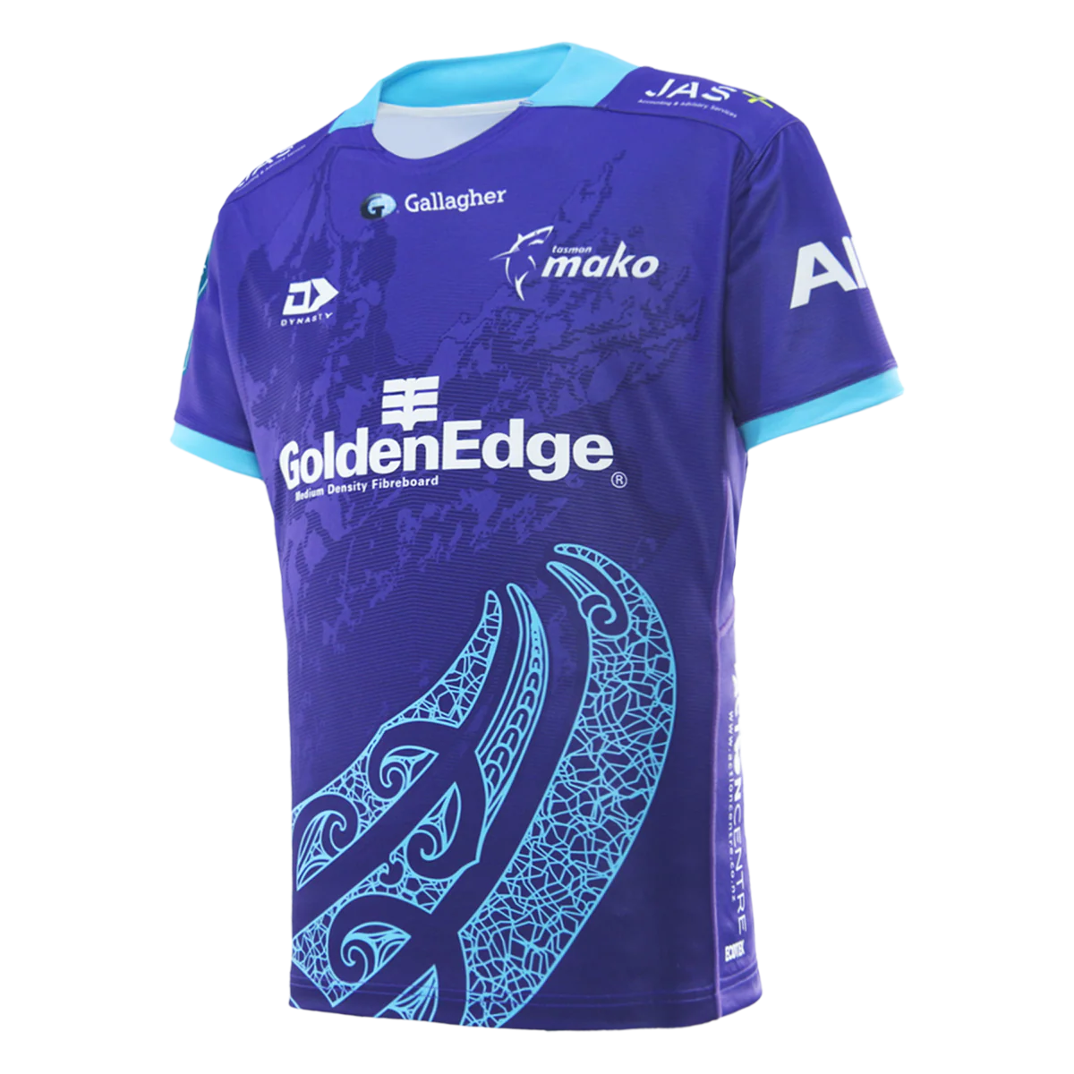 2025 Tasman Mako Mens Training Jersey - Purple - Image 3