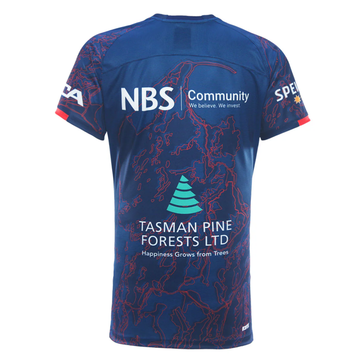 2025 Tasman Mako Mens Training Tee - Navy - Image 4