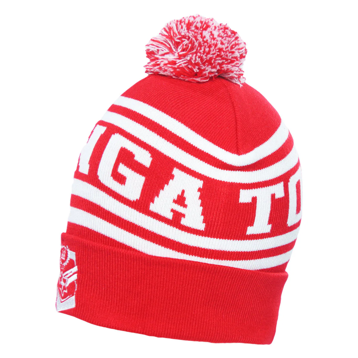 2025 Tonga Rugby League Adult Beanie - Red - Image 3
