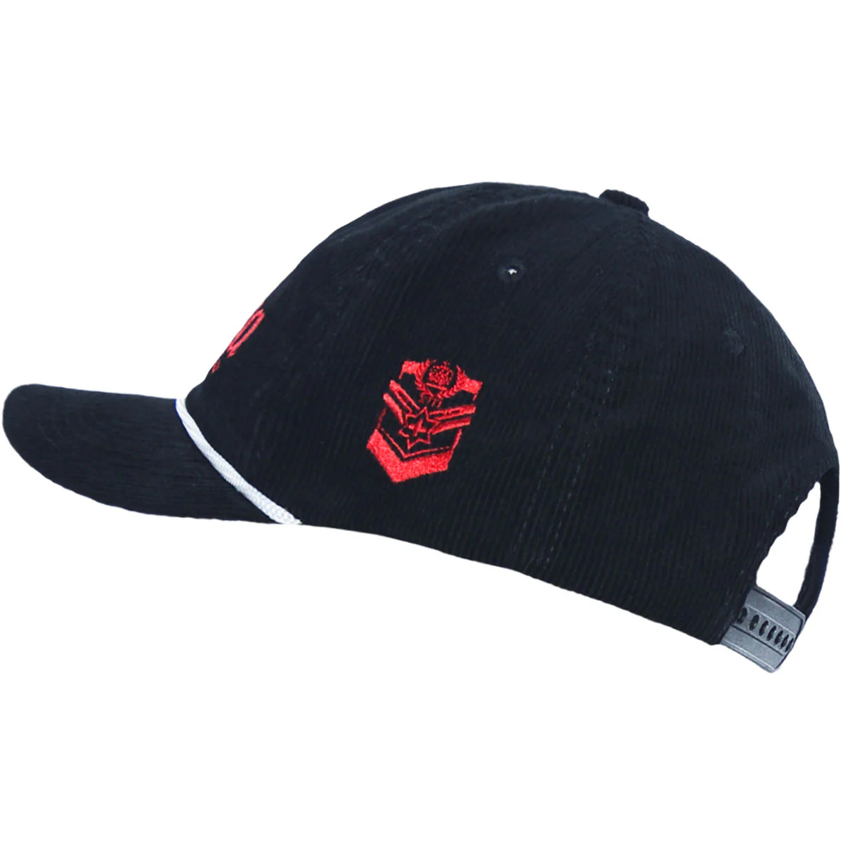 2025 Tonga Rugby League Corduroy Cap - Black - Image 3