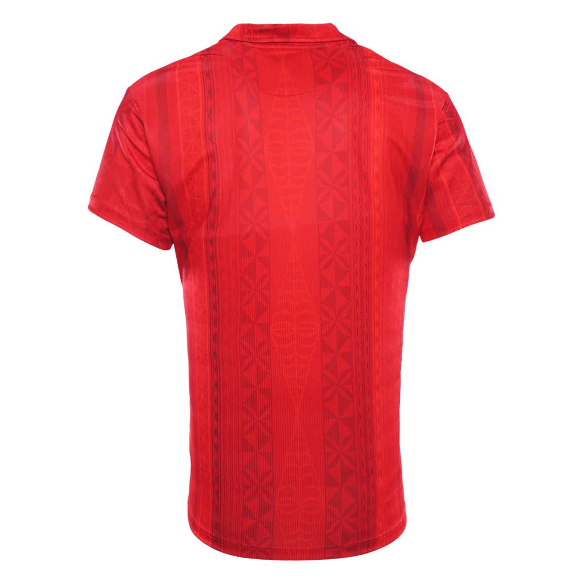 2025 Tonga Rugby League Mens Button Up Polo - Red - Image 5