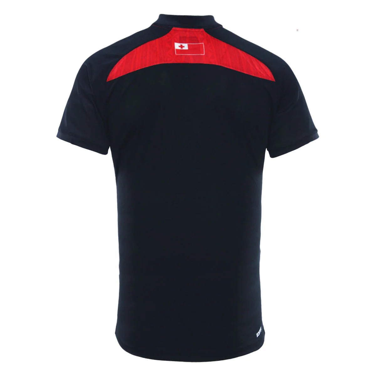 2025 Tonga Rugby League Mens Media Polo - Black - Image 4