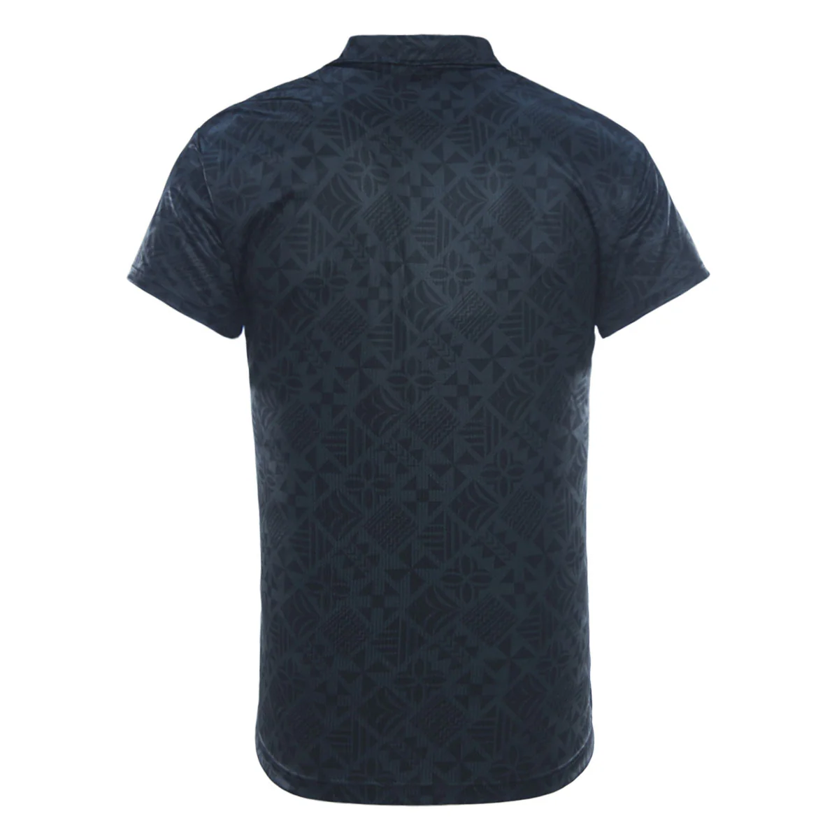 2026 Moana Pasifika Mens Button Up Polo - Black - Image 3
