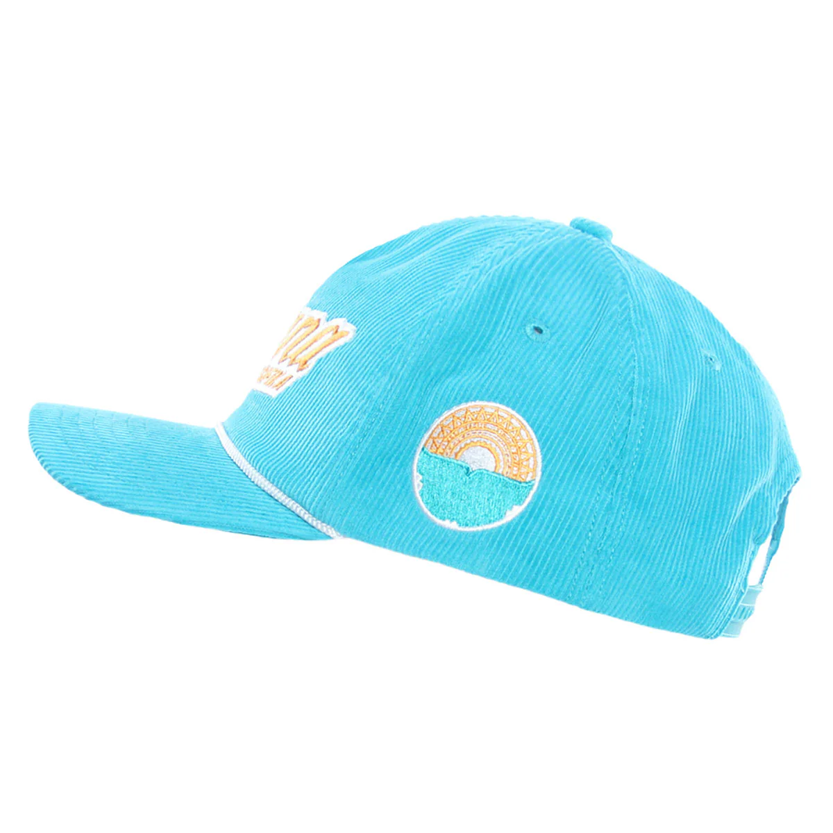 2026 Moana Pasifika Mens Cord Cap - Teal - Image 2