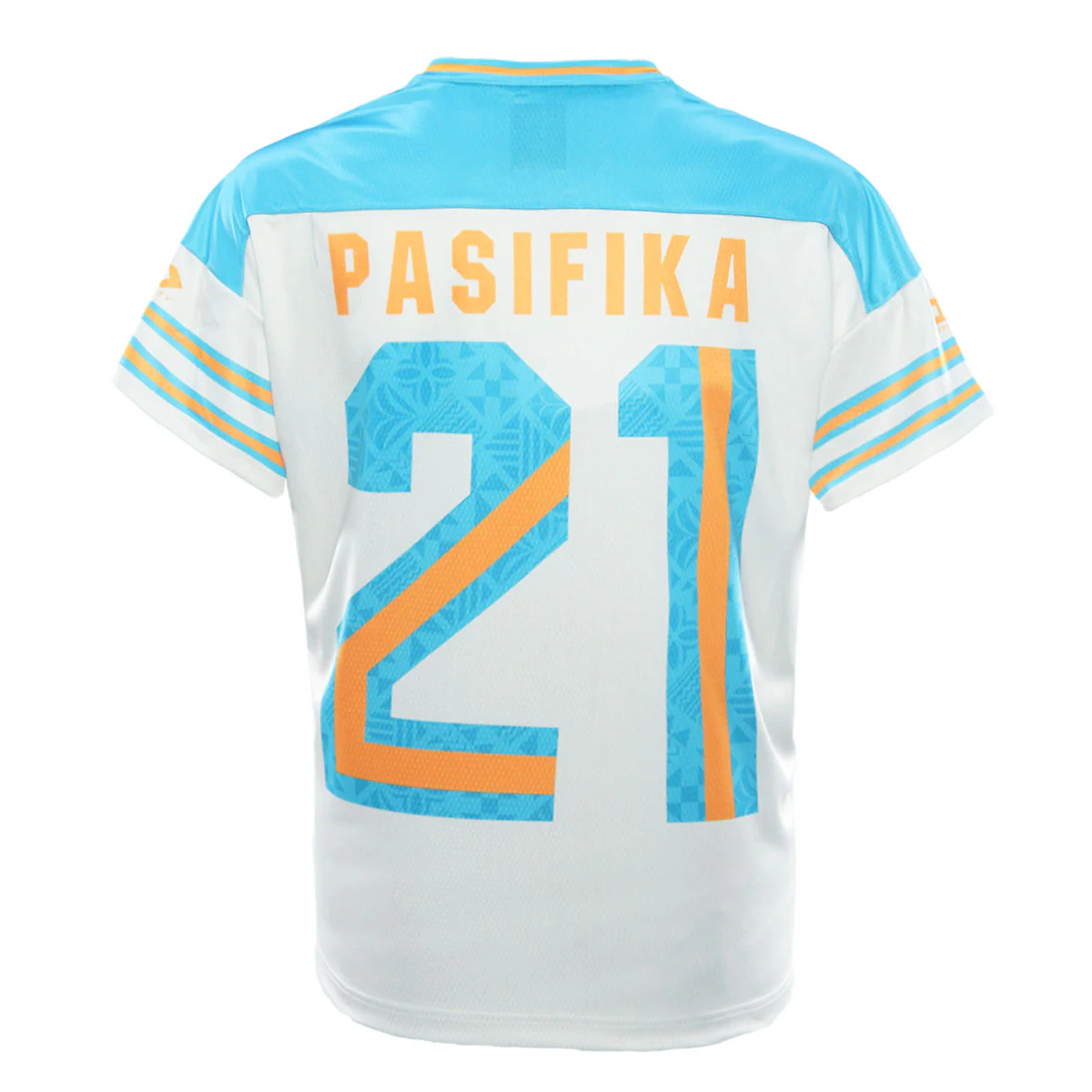 2026 Moana Pasifika Mens Gridiron Tee - Beige - Image 3