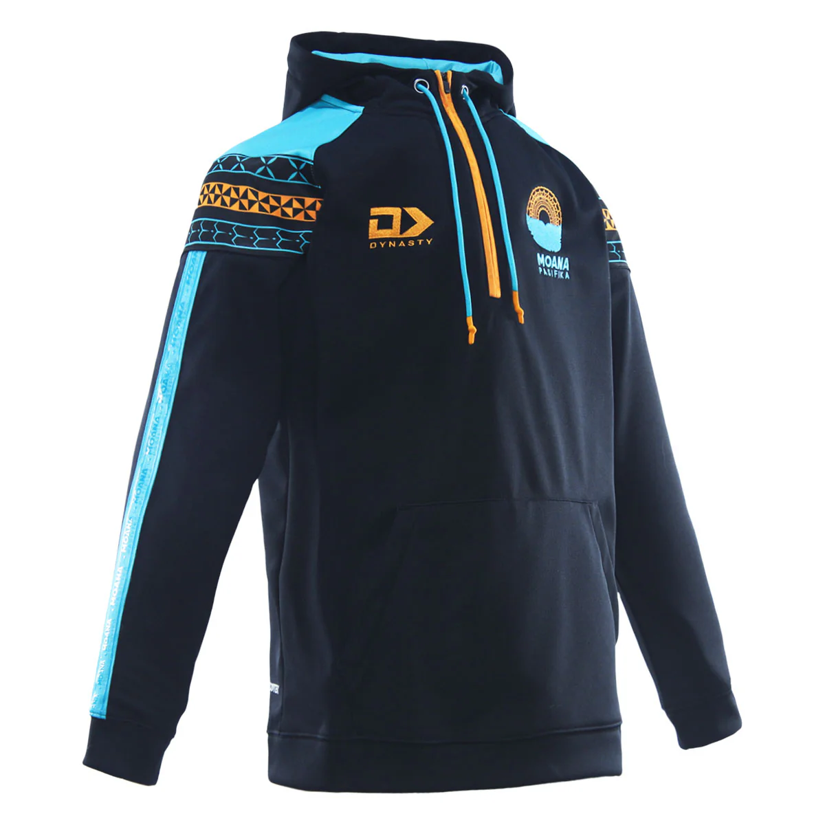 2026 Moana Pasifika Mens Performance Hoodie - Black - Image 3