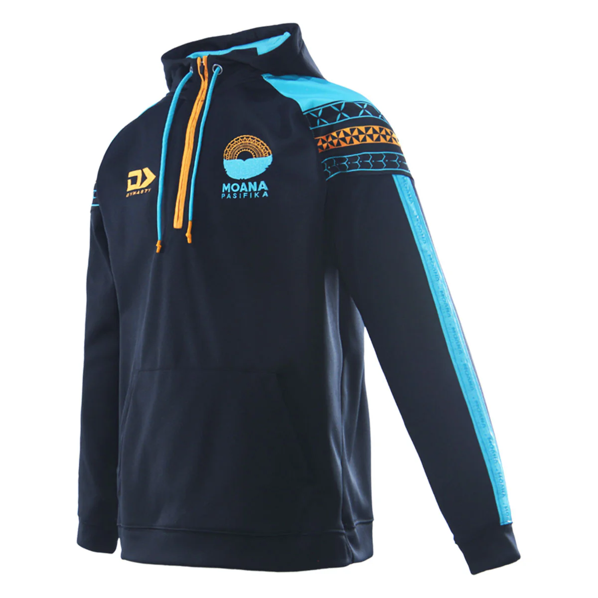 2026 Moana Pasifika Mens Performance Hoodie - Black - Image 4