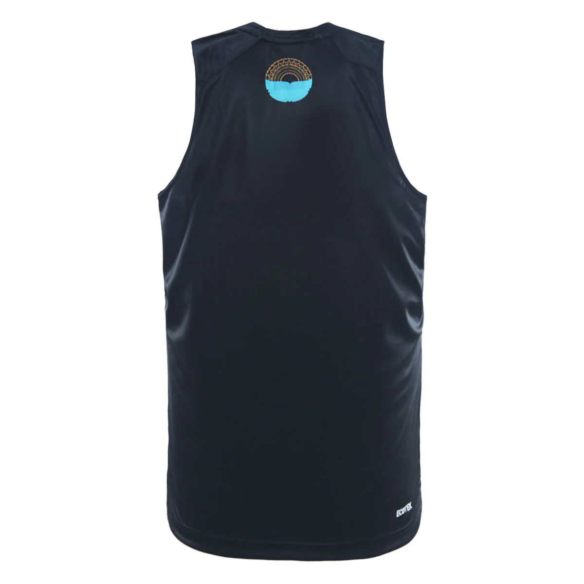 2026 Moana Pasifika Mens Training Singlet - Black - Image 3