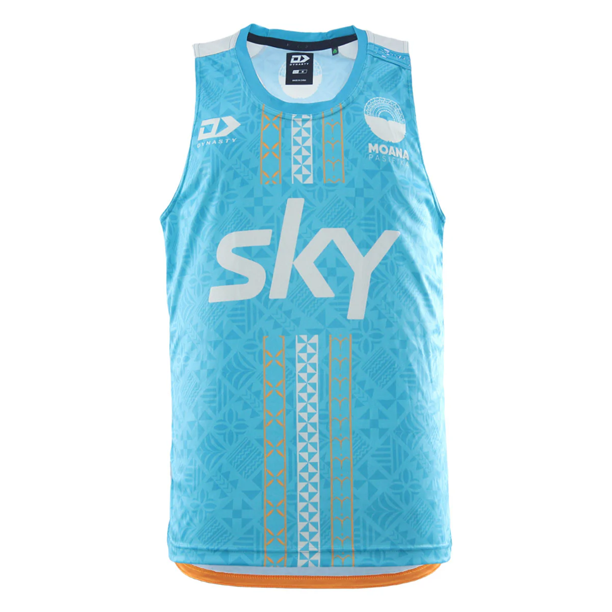 2026 Moana Pasifika Mens Training Singlet - Teal