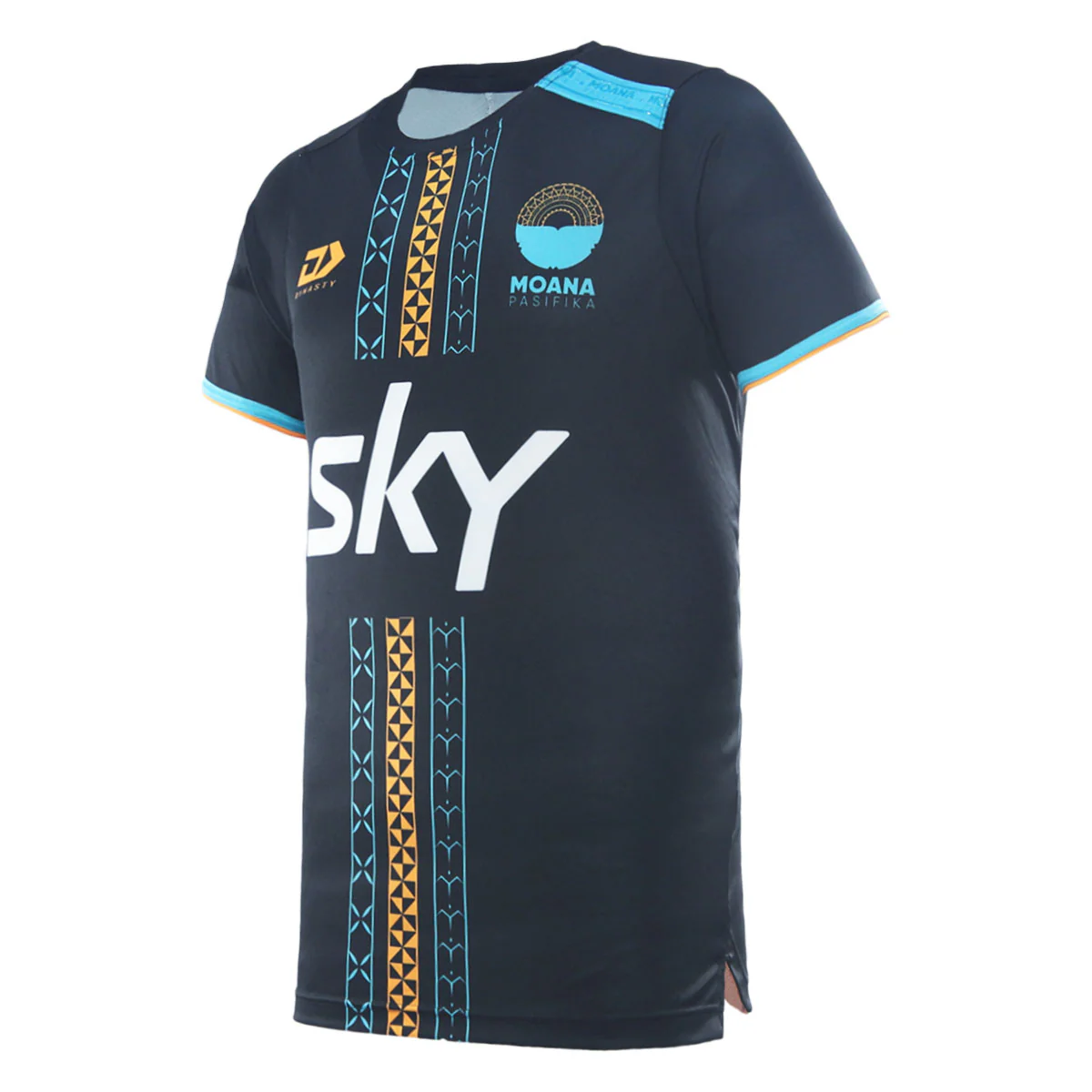 2026 Moana Pasifika Mens Training Tee - Black - Image 4