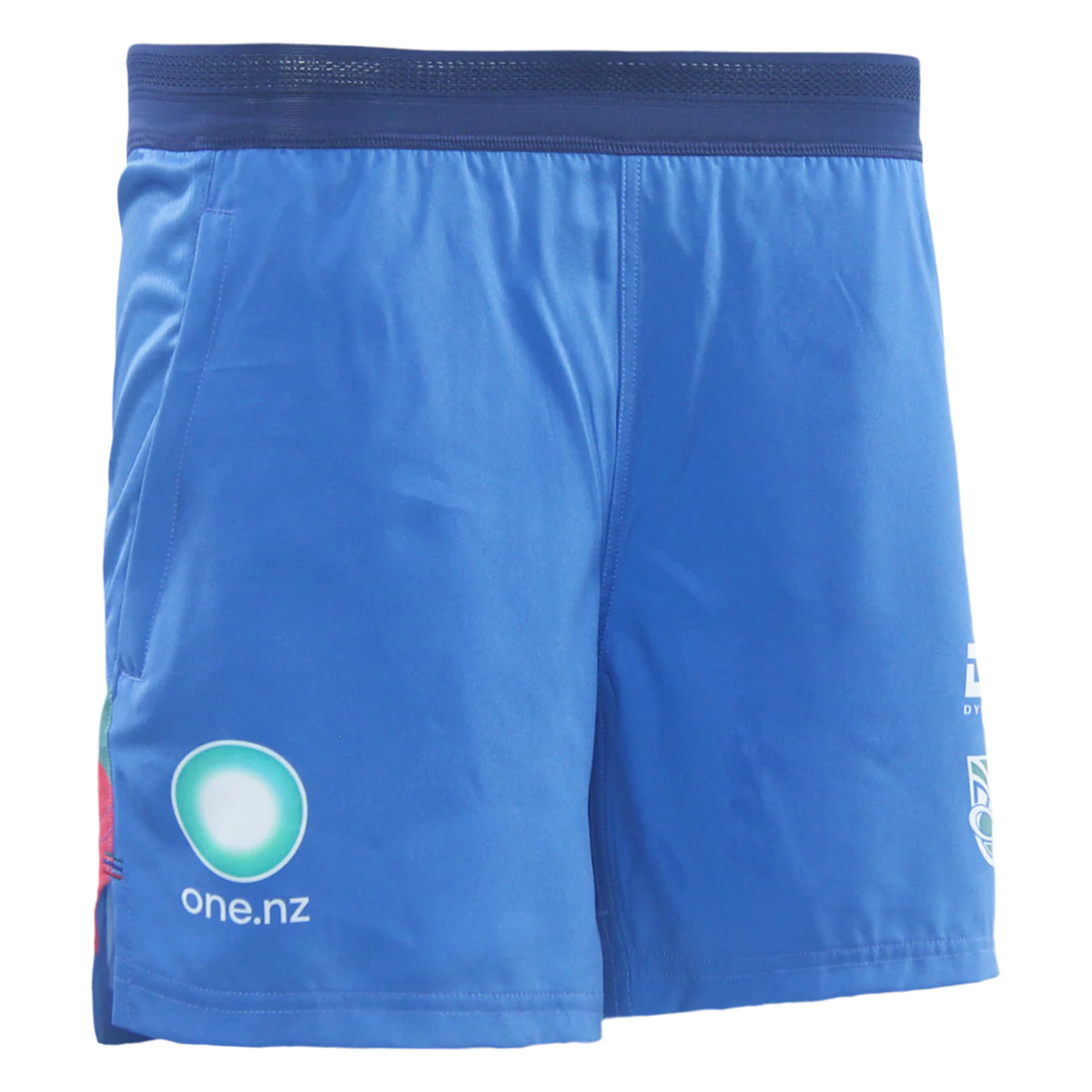 2026 New Zealand Warriors Junior Gym Short  - Blue - Image 2