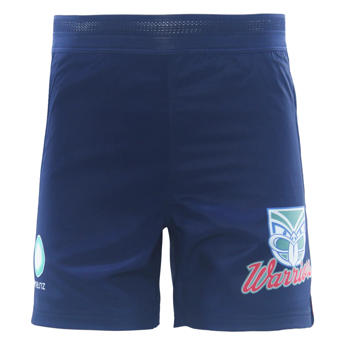 2026 New Zealand Warriors Junior Gym Short  - Navy