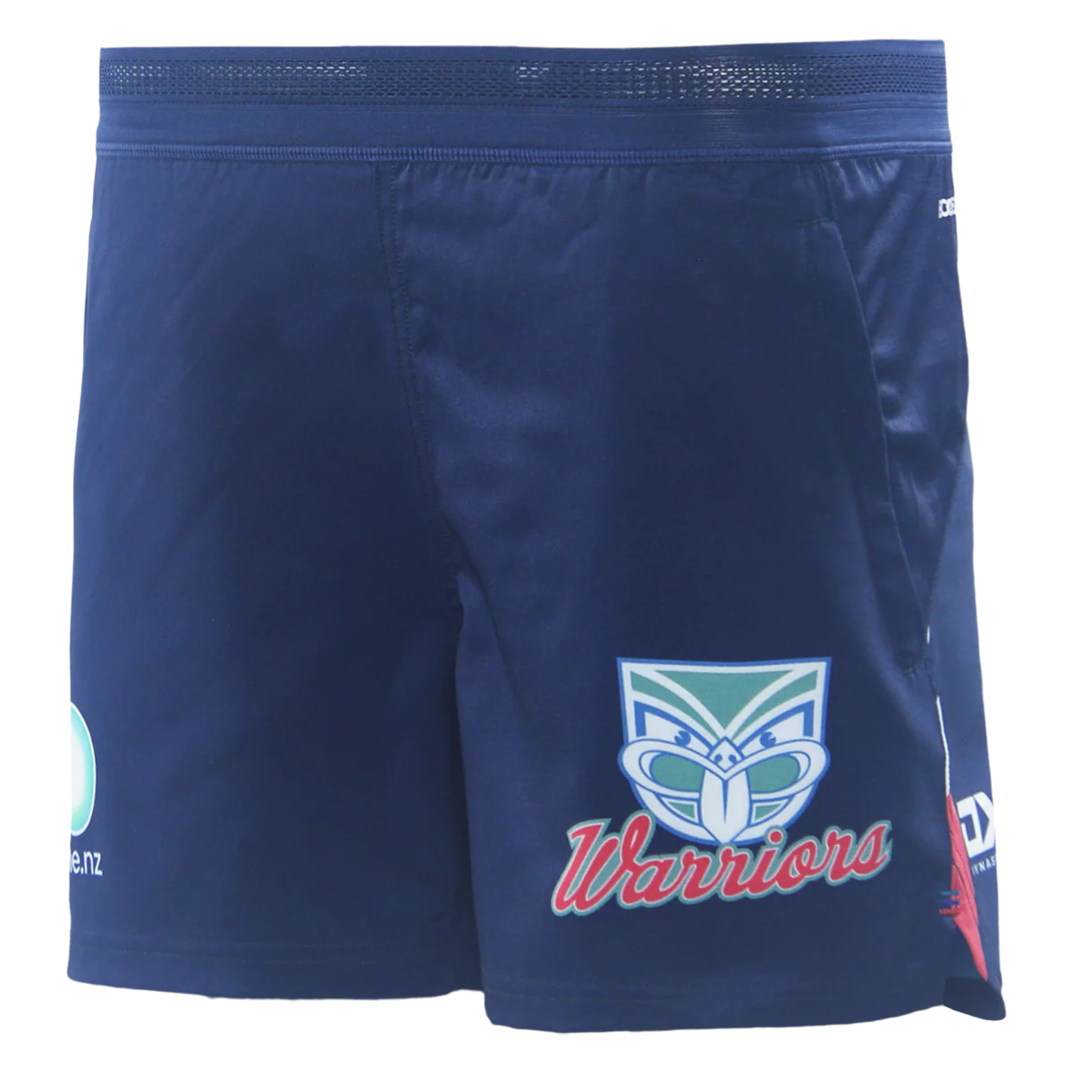 2026 New Zealand Warriors Junior Gym Short  - Navy - Image 3