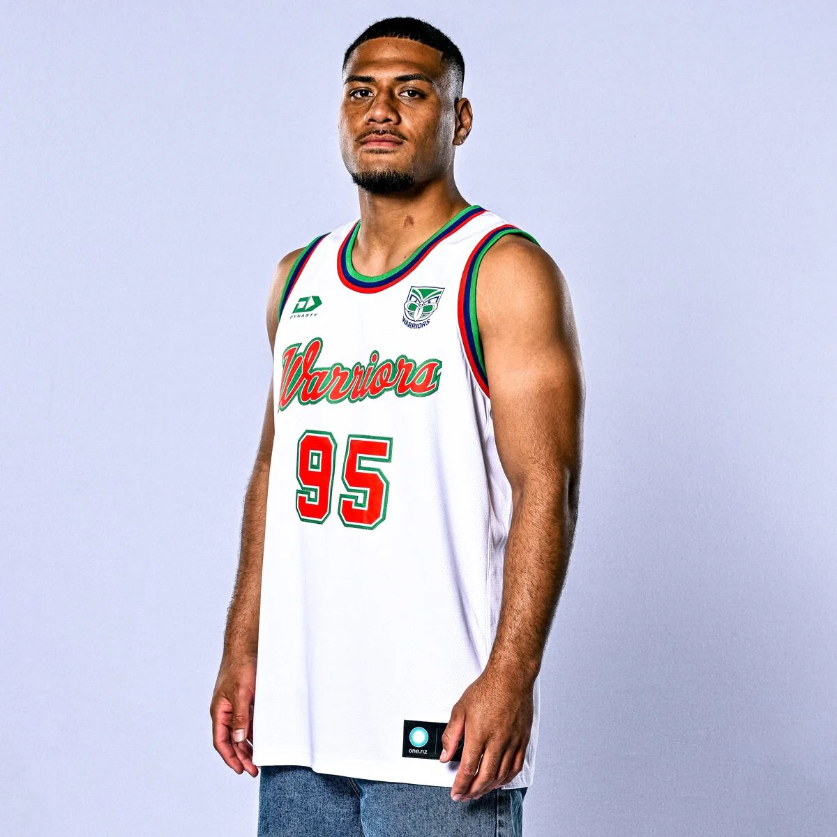 2026 New Zealand Warriors Adults Basketball Singlet - Image 2