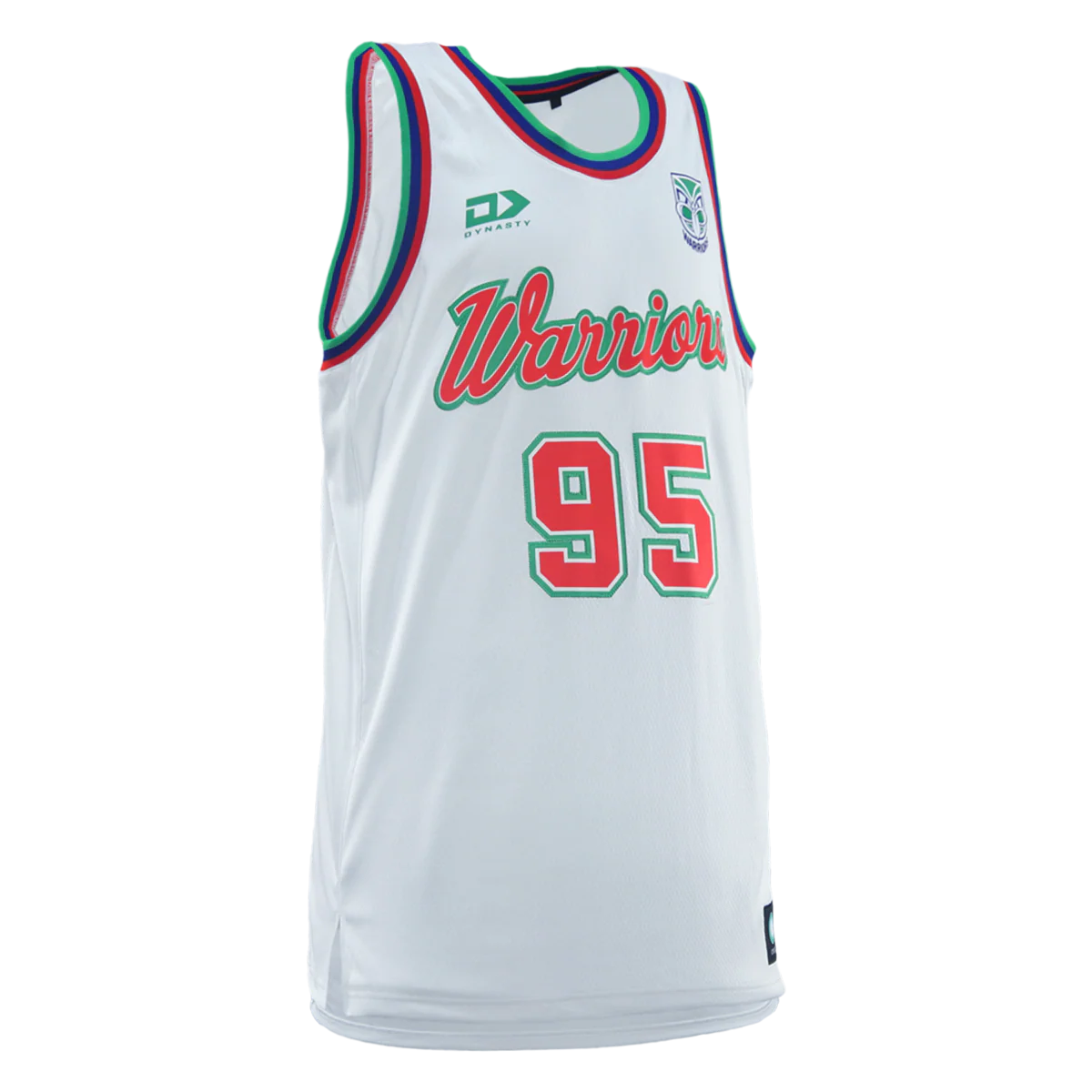 2026 New Zealand Warriors Adults Basketball Singlet - Image 3