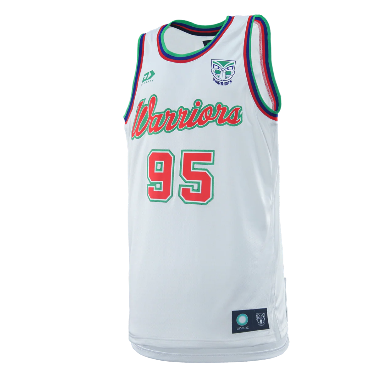 2026 New Zealand Warriors Adults Basketball Singlet - Image 4