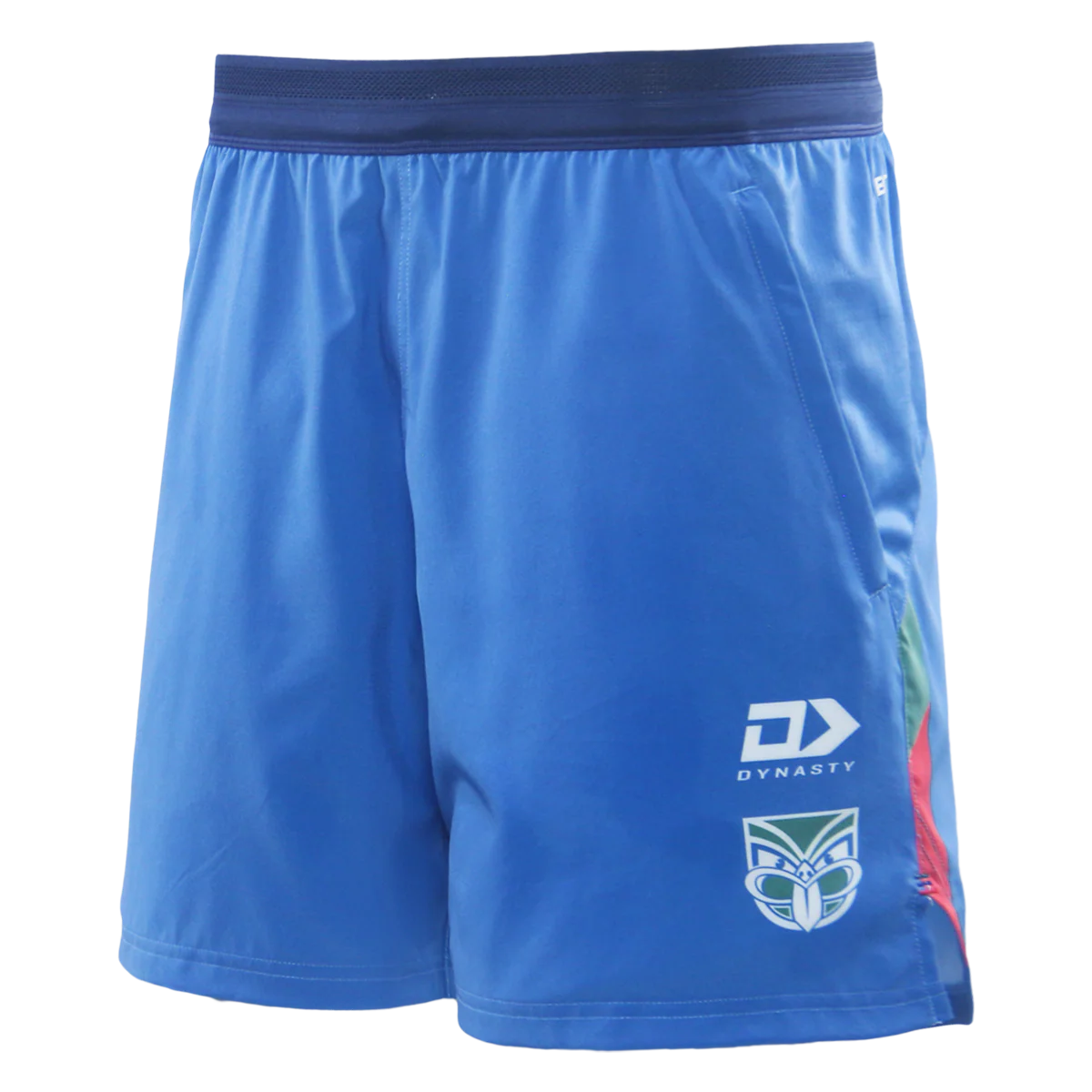 2026 New Zealand Warriors Adults Gym Short  - Blue - Image 4