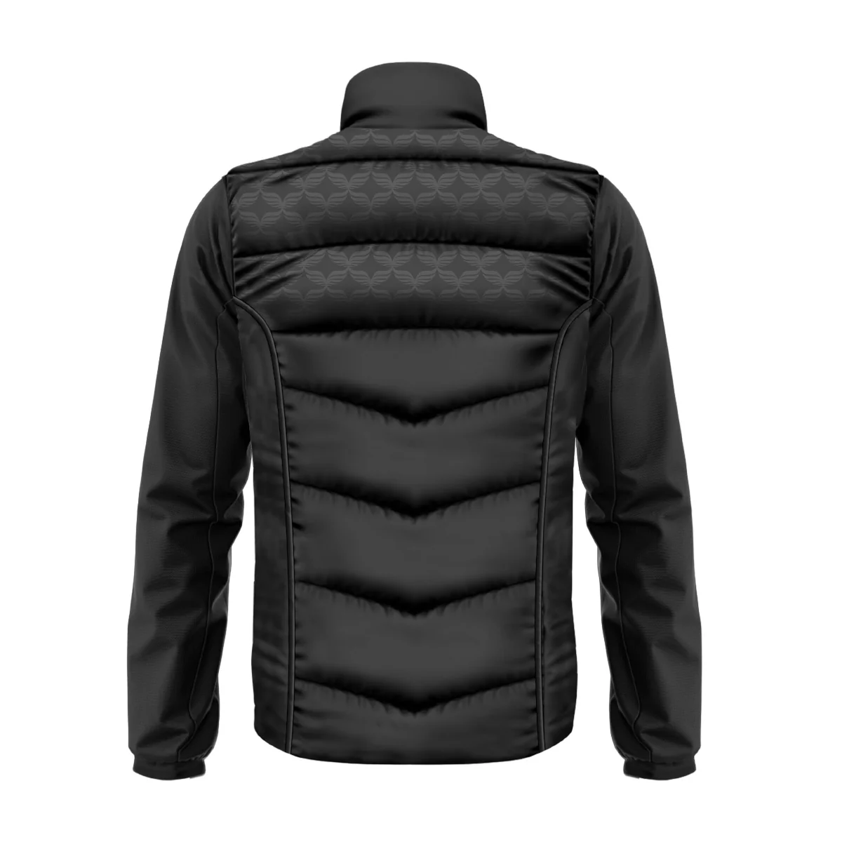 25/26 Wellington Phoenix Adults Hybrid Jacket - Black - Image 3