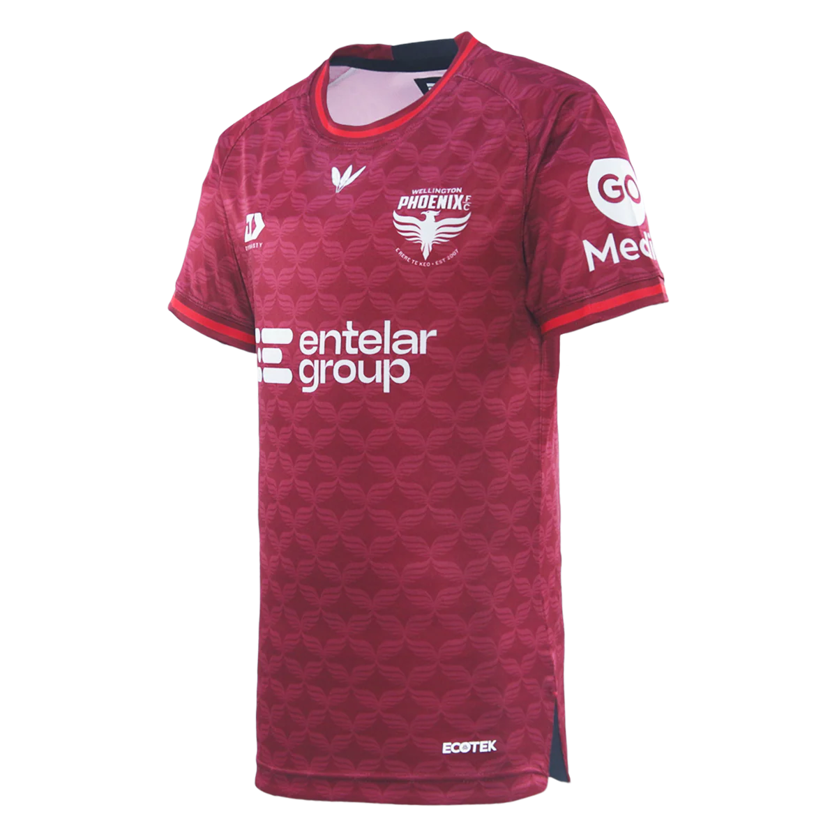25/26 Wellington Phoenix Adults Training Tee - Crimson - Image 4