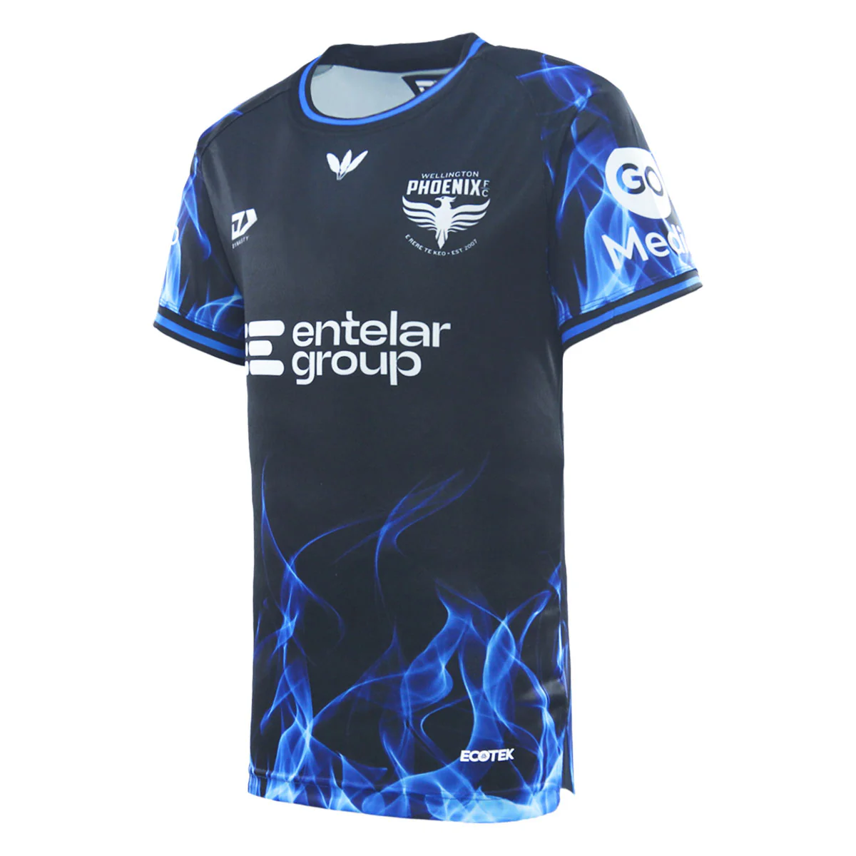 25/26 Wellington Phoenix Adults Walkout Tee - Black - Image 4