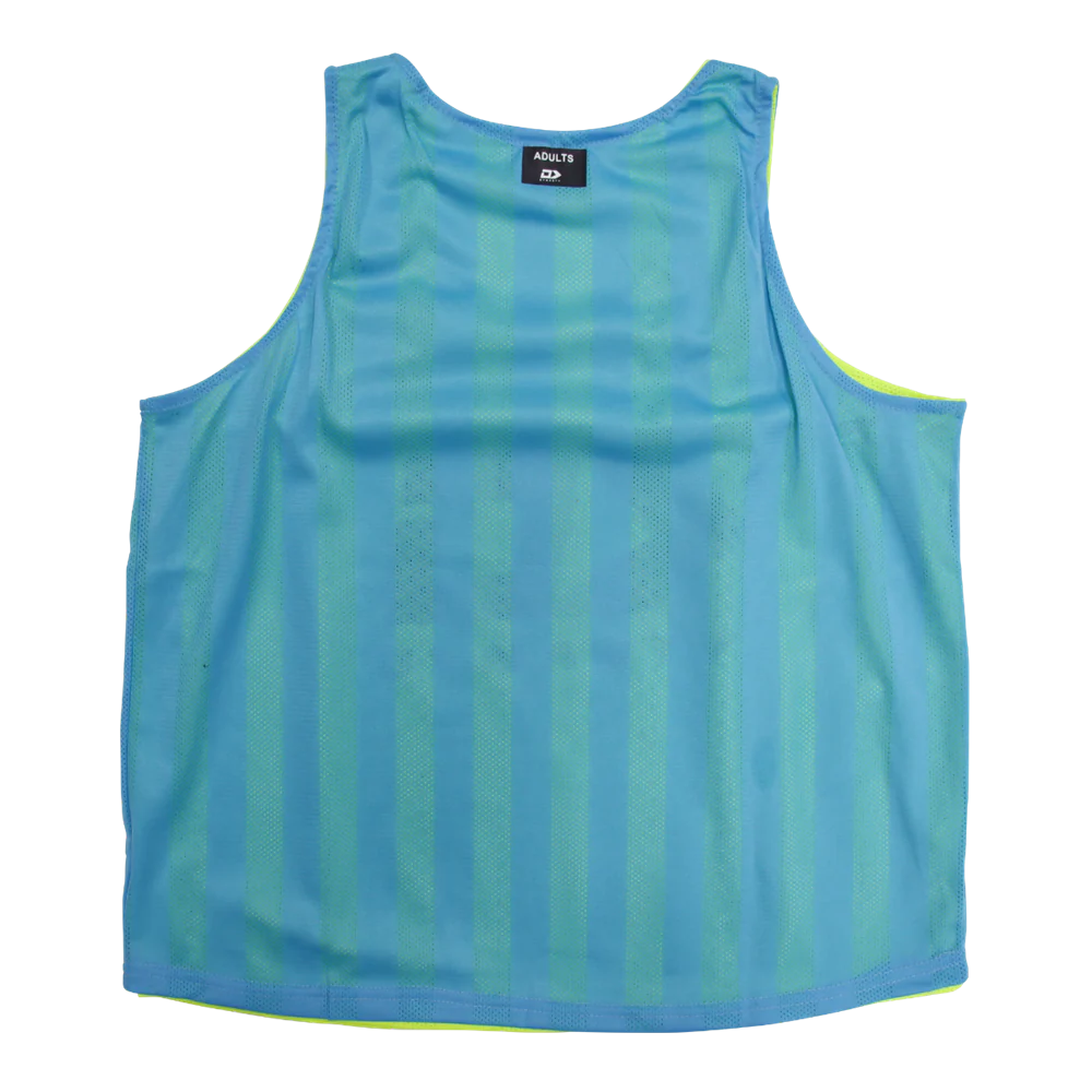 Training Bibs Set - Sky Blue/Fluoro Yellow [Pack of 15] - Image 2
