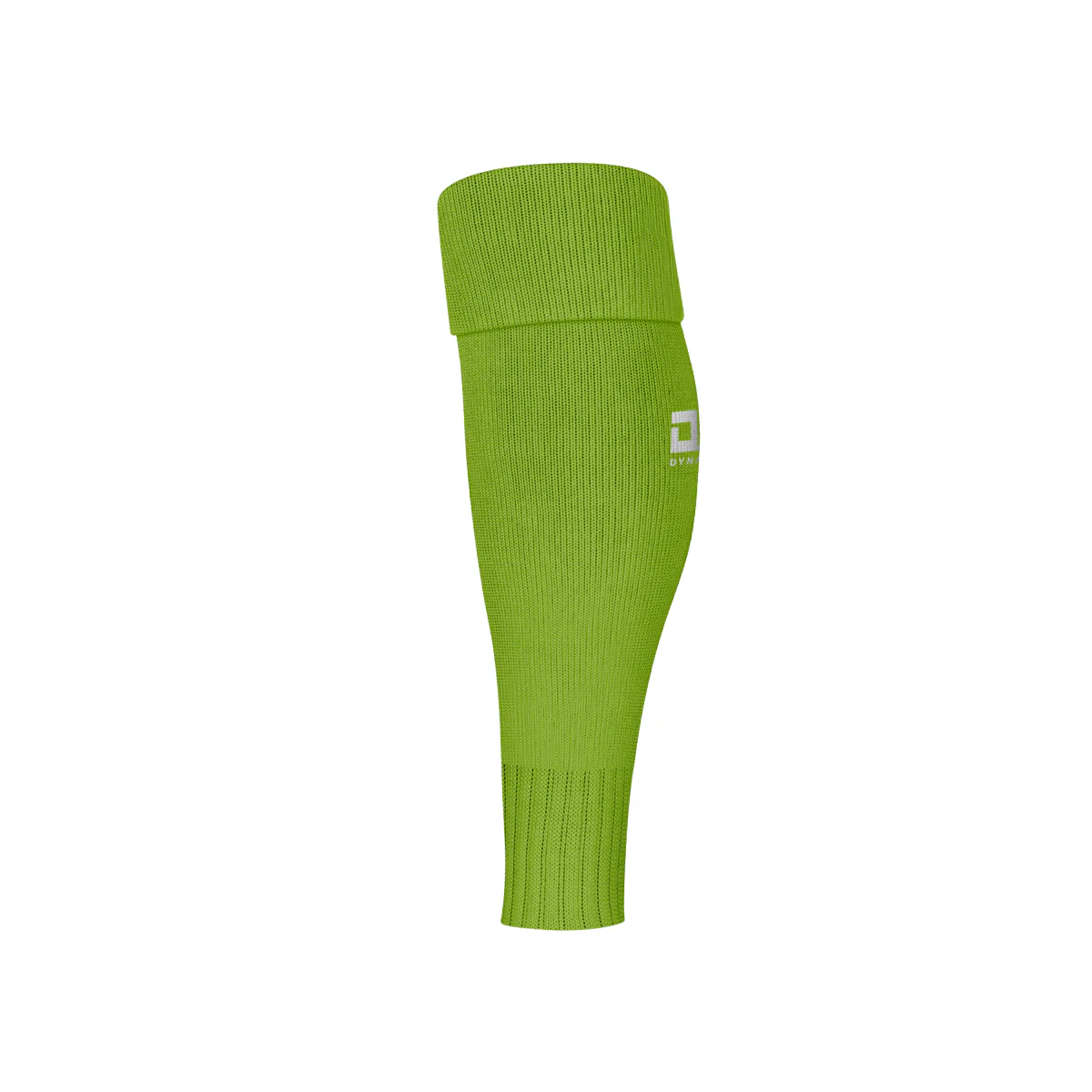 DS Fluro Lime Footless Sock - Image 3