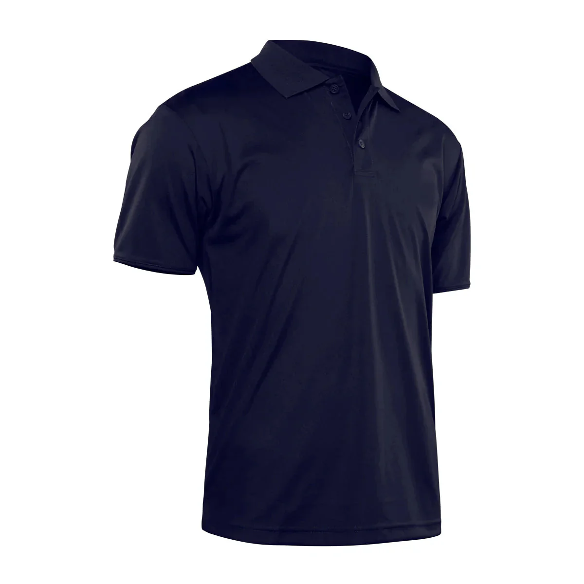 DS Mens Navy Stock Polo - Image 2