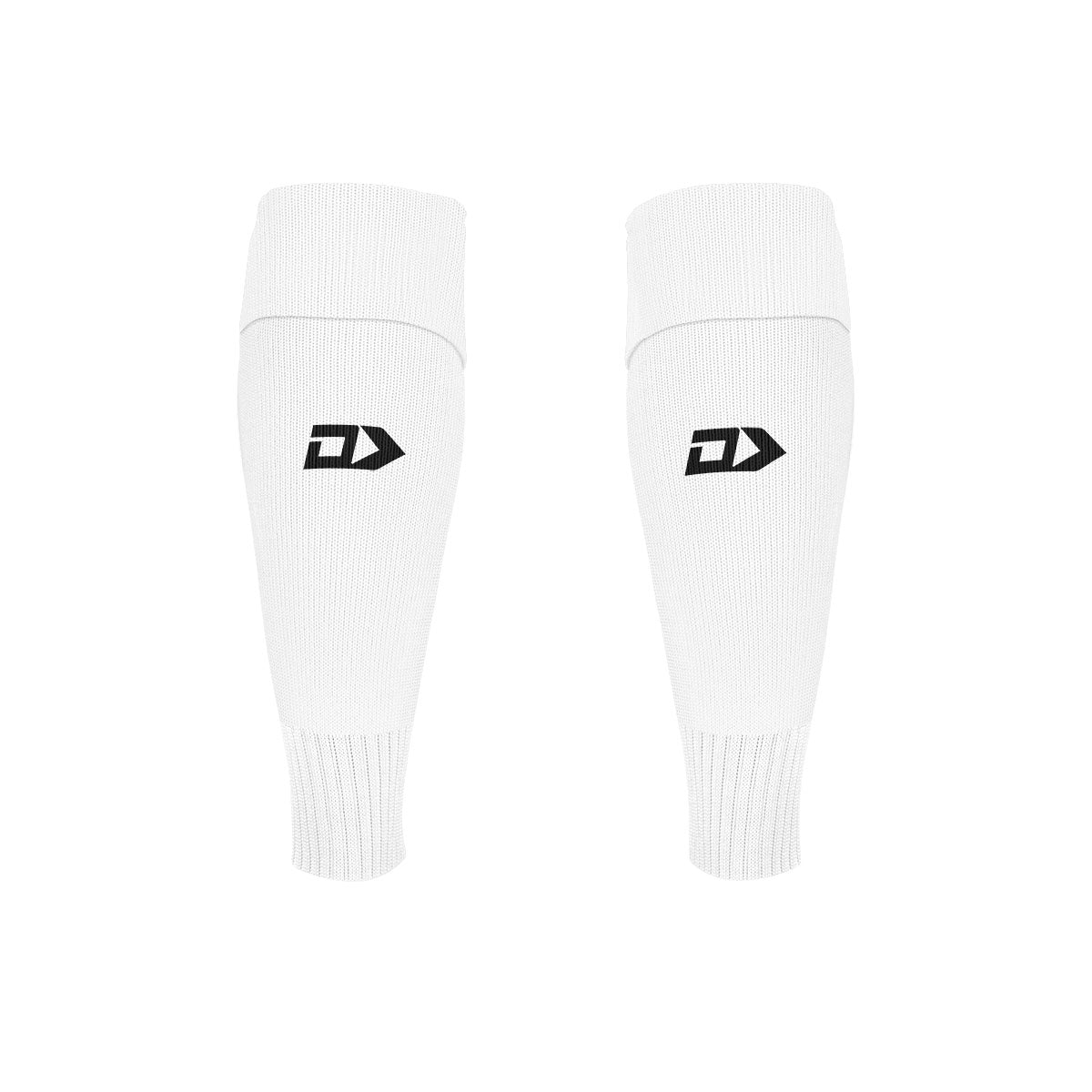 DS White Footless Sock - Image 2