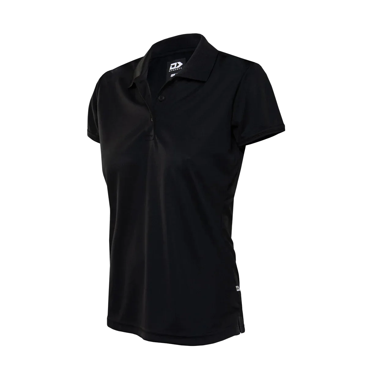 DS Ladies Black Stock Polo - Image 3