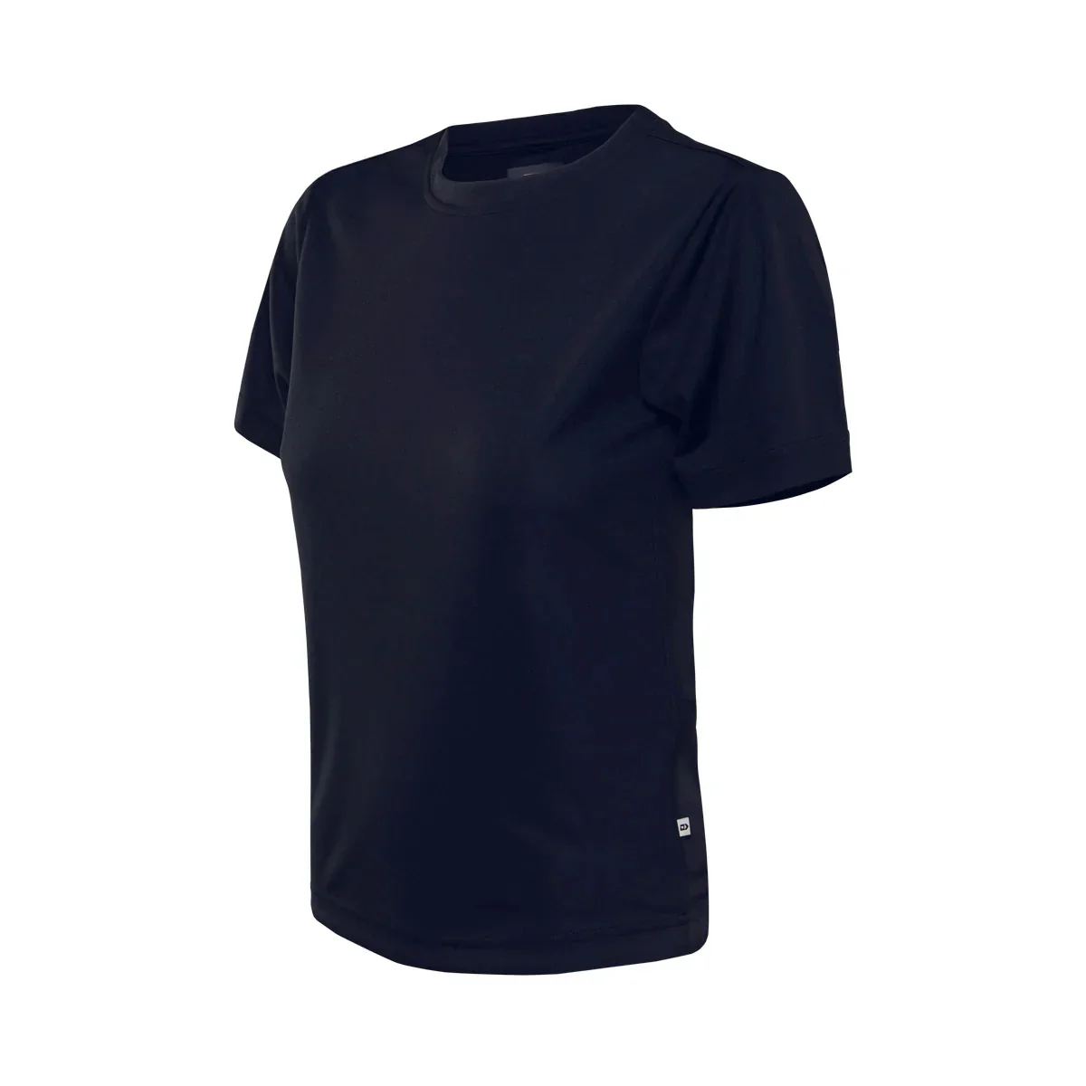 DS Ladies Navy Stock Tee - Image 3