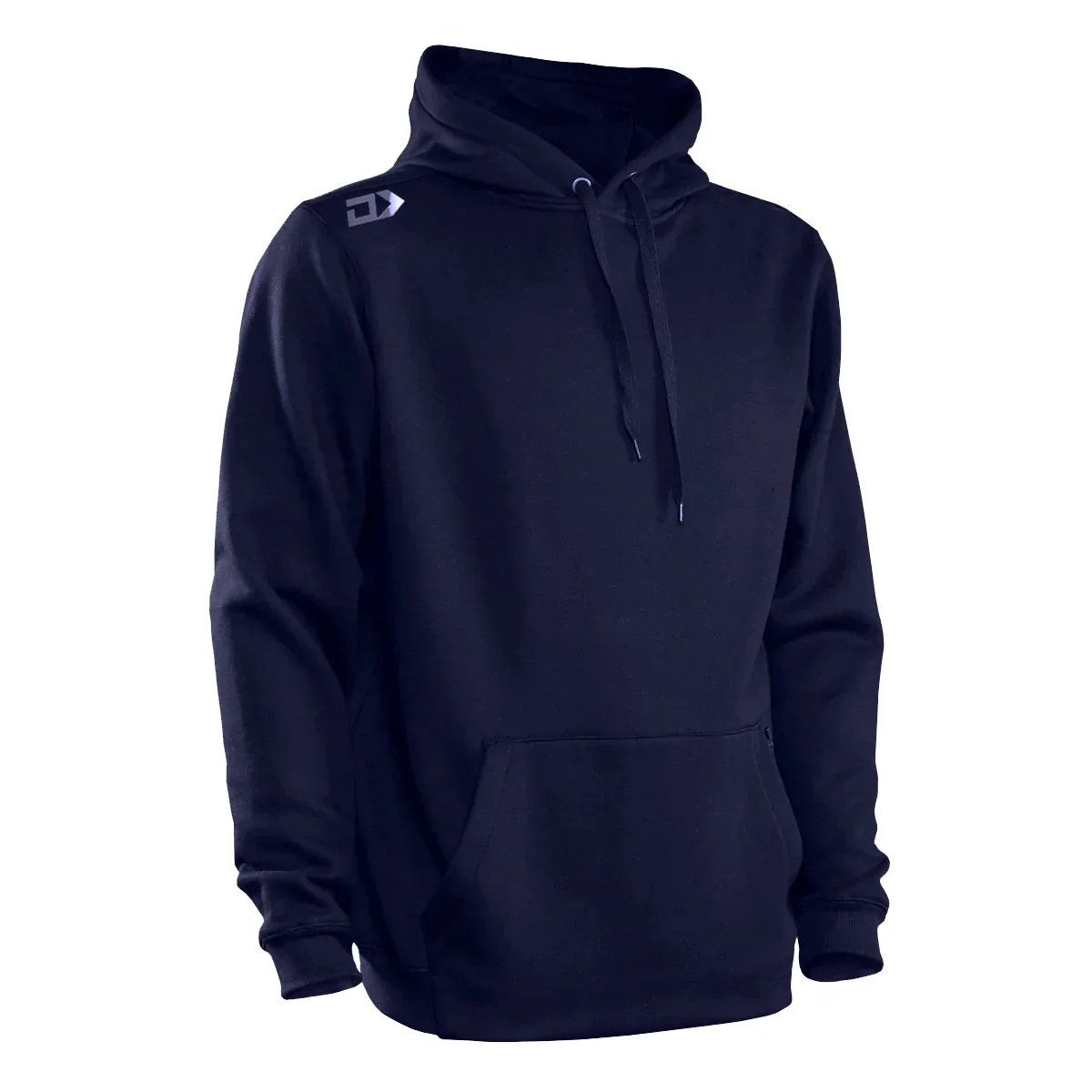 DS Mens Navy Performance Hoodie - Image 4
