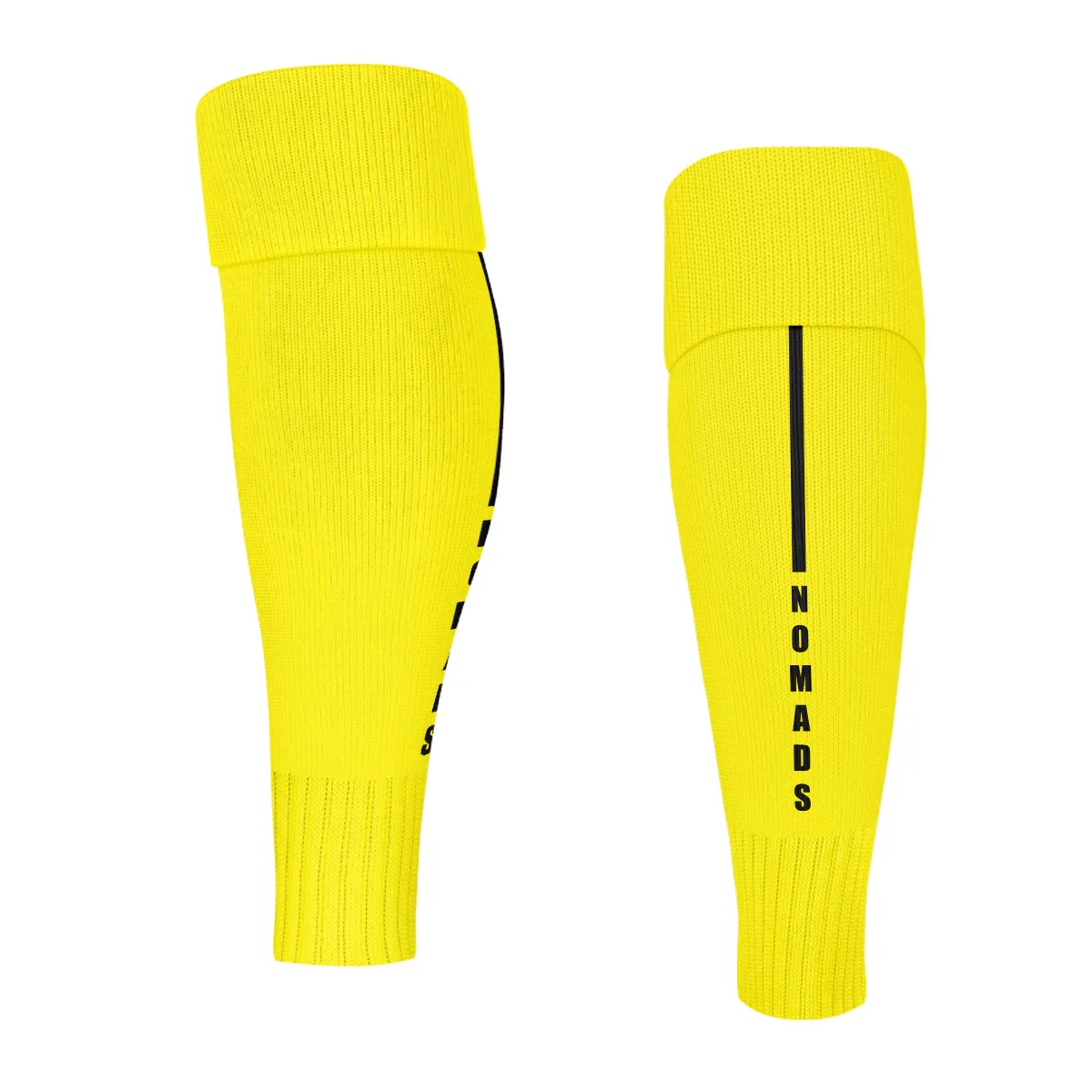 NUAFC Footless Sock - Yellow