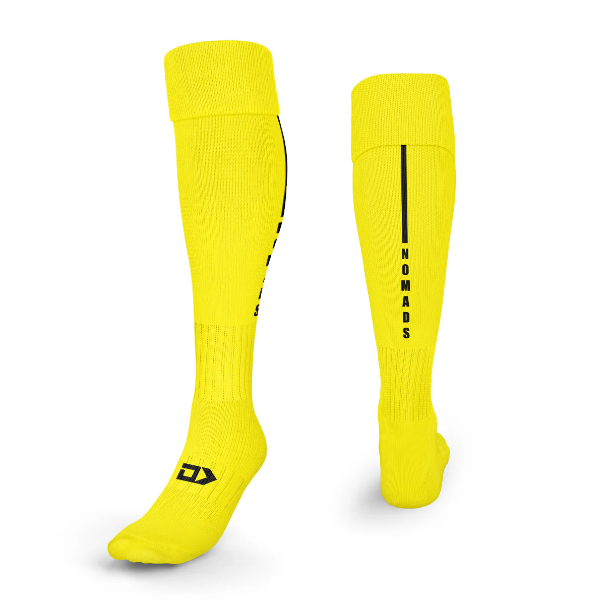 NUAFC Turnover Sock - Yellow