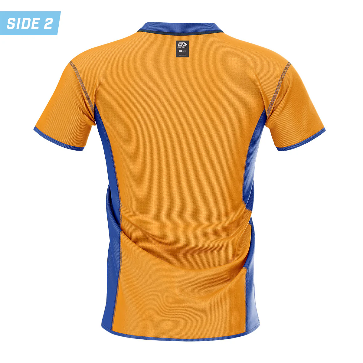Rosmini College Junior Reversible PE Tee - Gold Kelly - Image 4