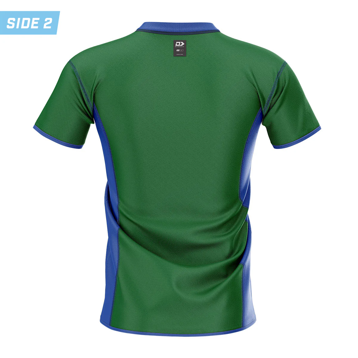 Rosmini College Reversible PE Tee - Green Emery - Image 4