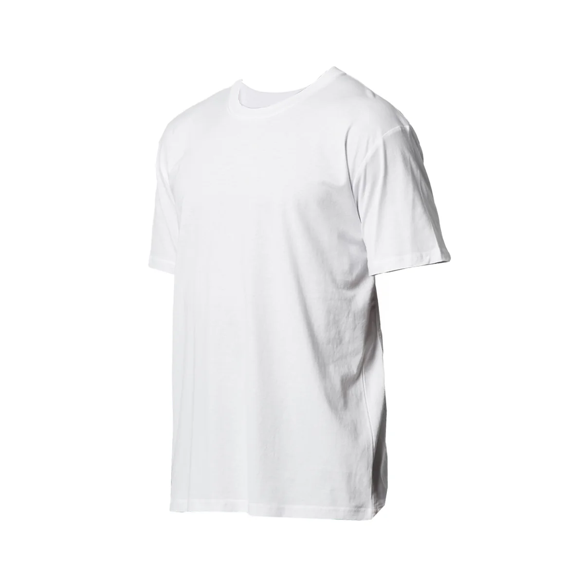 DS Adult White Cotton Tee - Image 2