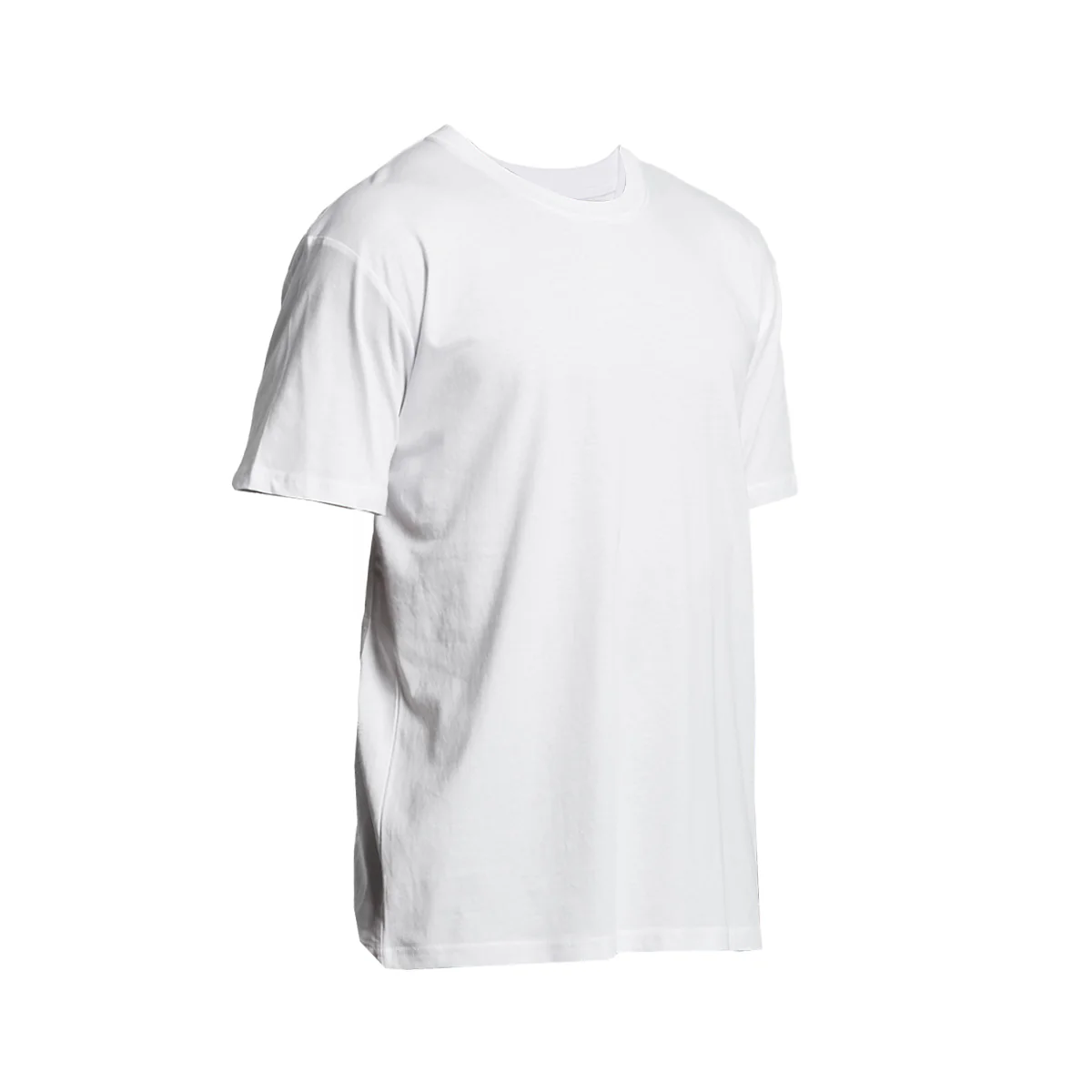 DS Adult White Cotton Tee - Image 4