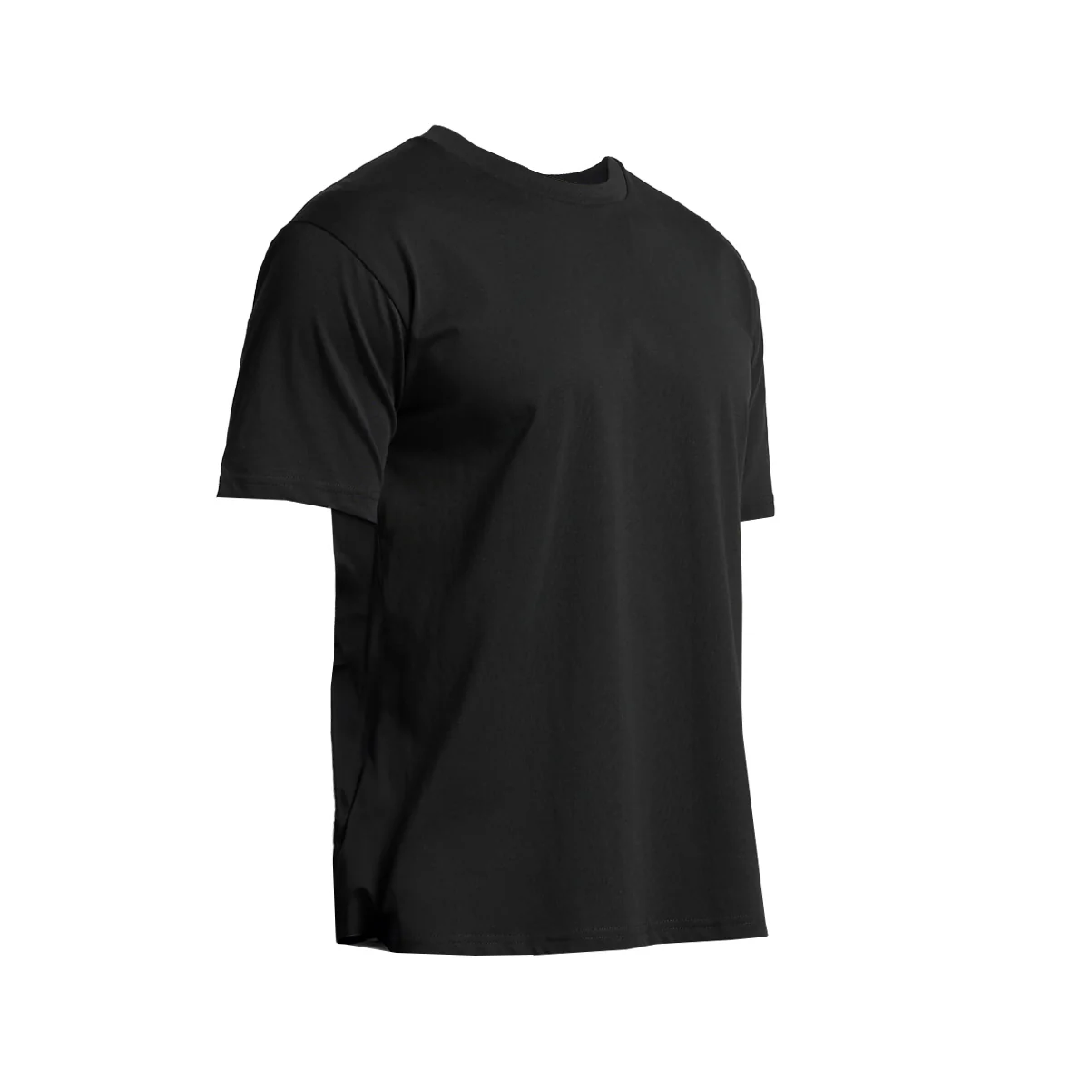 DS Adult Black Cotton Tee - Image 4