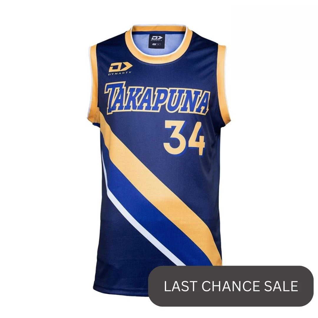 Takapuna Rugby Junior Basketball Singlet