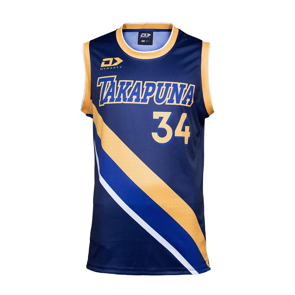 Takapuna Rugby Junior Basketball Singlet - Image 2