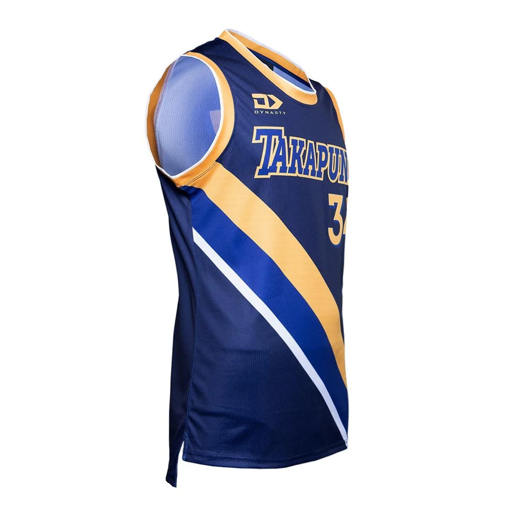 Takapuna Rugby Junior Basketball Singlet - Image 3