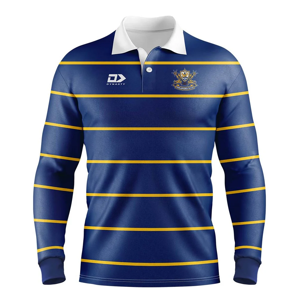 Takapuna Rugby Retro Polycotton Jersey - Image 2